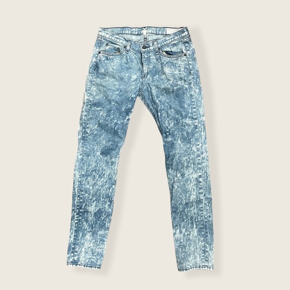 rag & bone Denim - Rag & Bone light acid washed skinny jeans Size 29